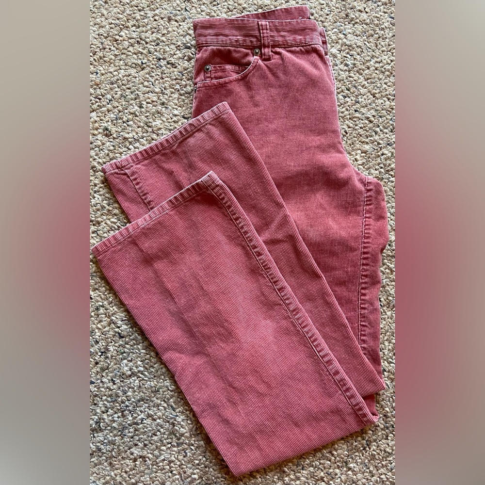 Activewear Corduroy Jeans ~ Size 6 ~ Color Berry - Picture 3 of 8